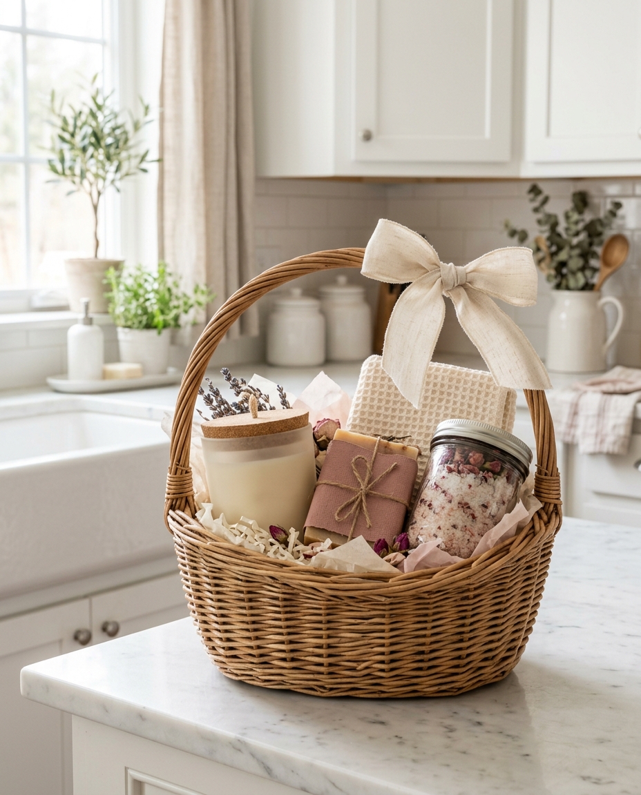 A Moment for Her — gift basket by Ursulette's Gift Secrets