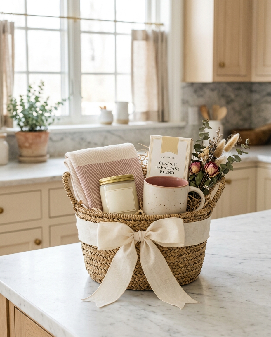 A Warm Welcome — gift basket by Ursulette's Gift Secrets
